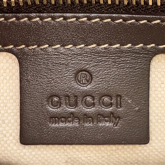 Gucci GG ❤️Lovely Heart Collection❤️ canvas and leather tote - Picture 11 of 14